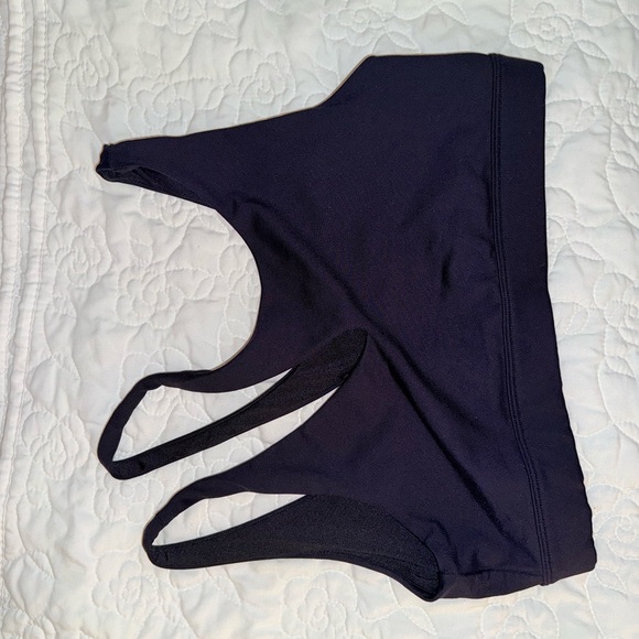 ALO Black Sports Bra - Picture 2 of 2